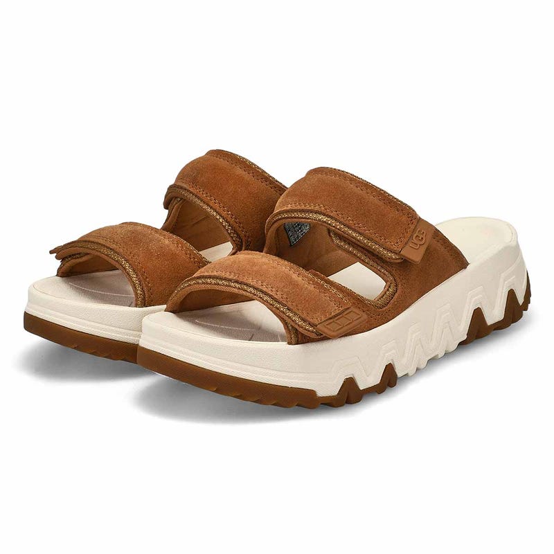 Women's  CapTrail Strap Slide Sandal - Chestnut