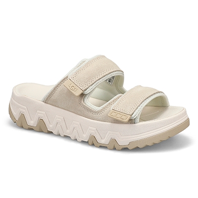 Lds CapTrail Strap Slide Sandal - Light Beige