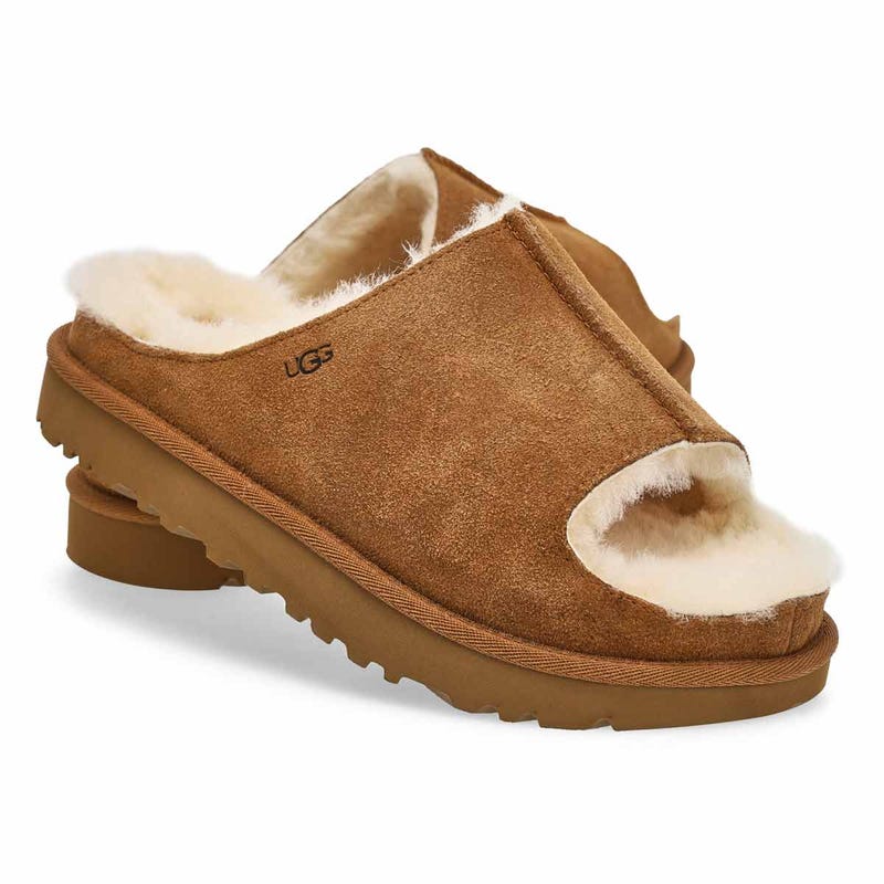 Women's  Greenport Slide Slipper - Chestnut