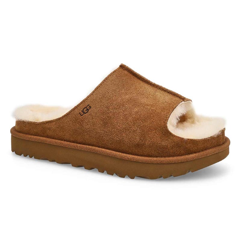 Women's  Greenport Slide Slipper - Chestnut