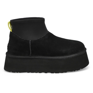 Botte à plateforme CLASSIC MINI DIPPER, noir, femm