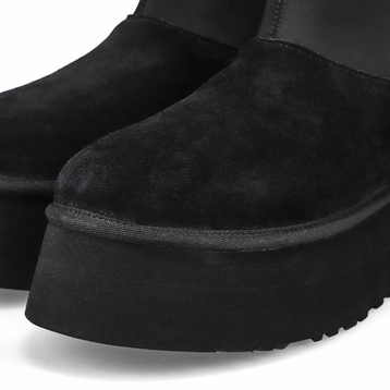 Botte à plateforme CLASSIC MINI DIPPER, noir, femm