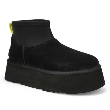 Botte à plateforme CLASSIC MINI DIPPER, noir, femm