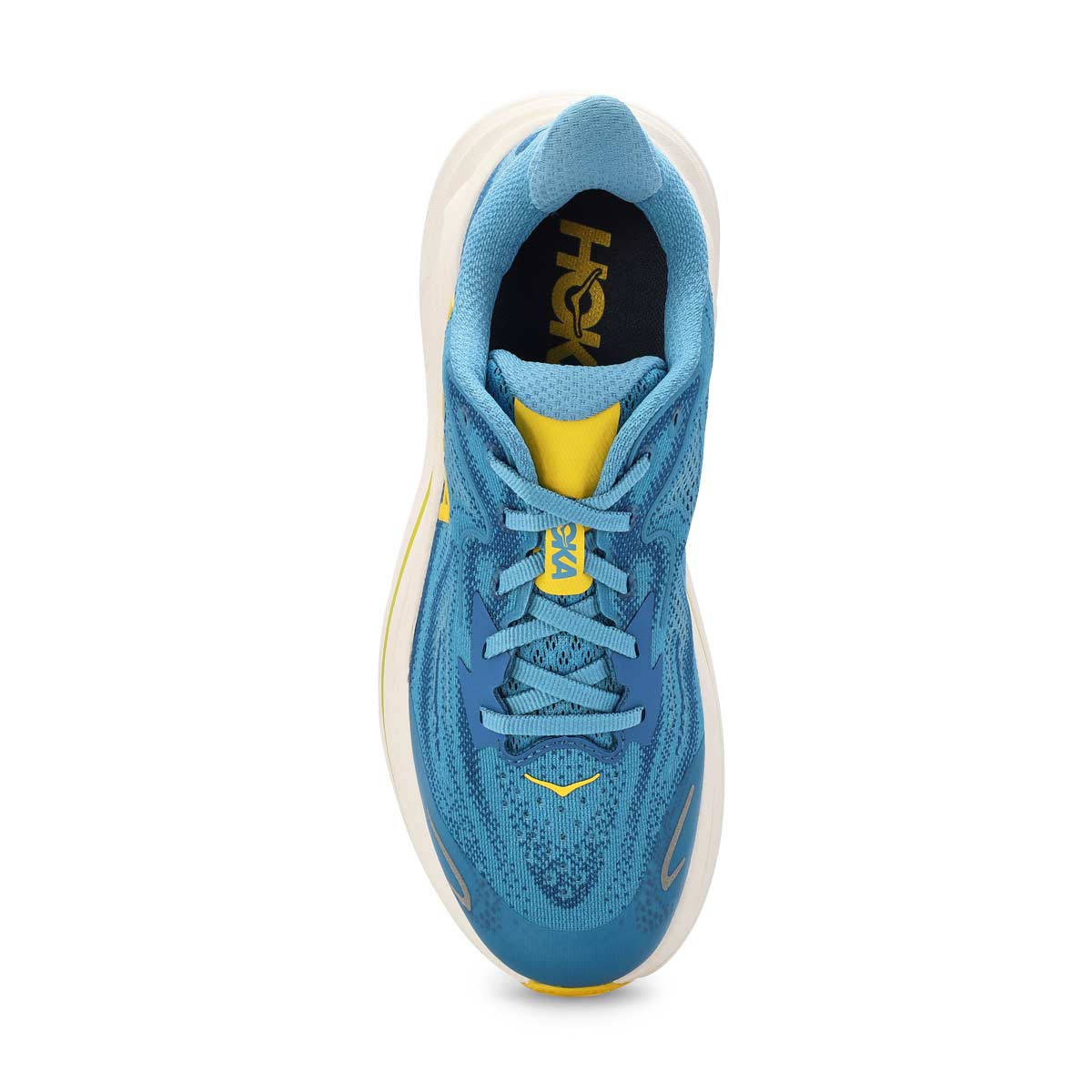 Kids'  Clifton 10 Lace Up Performance Sneaker - Alpine Blue/ Foggy Night