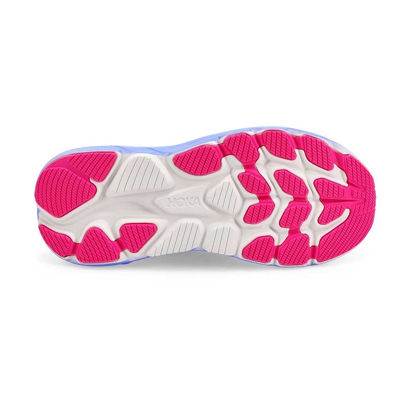 Espadrille de performance à lacets Clifton 10 pour enfants - Noir/noir carbone