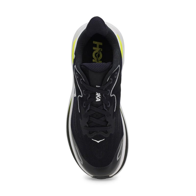 Kids'  Clifton 10 Lace Up Performance Sneaker - Black/Cosmic Grey