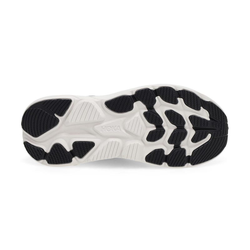 Kids'  Clifton 10 Lace Up Performance Sneaker - Black/ White