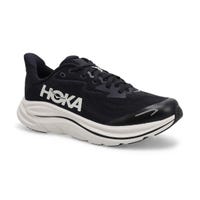 Kids'  Clifton 10 Lace Up Performance Sneaker - Black/ White