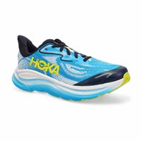 Kids'  Clifton 10 Lace Up Performance Sneaker - Frost/Black