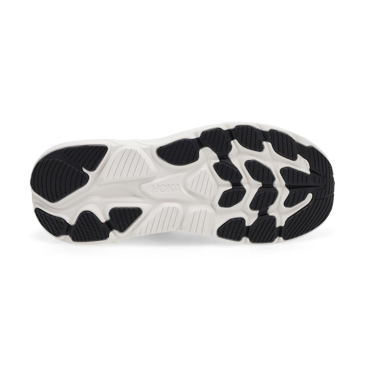 Kids'  Clifton 10 Lace Up Performance Sneaker - Foggy Grey / Black