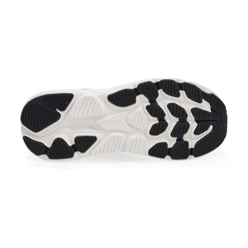 Kids'  Clifton 10 Lace Up Performance Sneaker - Sage / Neon Flame