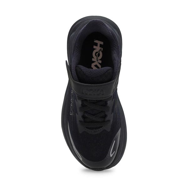 Kids'  Clifton 10 Performance Sneaker - Black/Black
