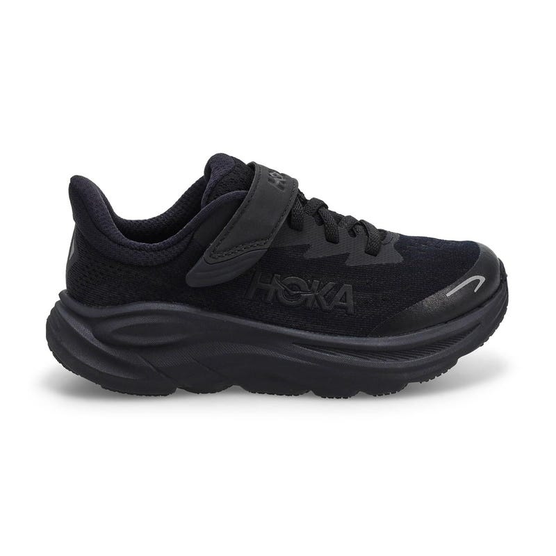 Kids'  Clifton 10 Performance Sneaker - Black/Black