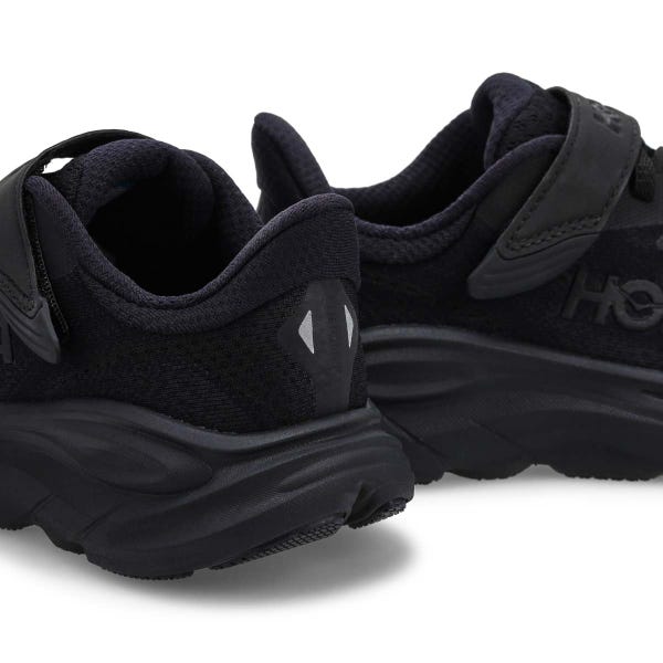 Kids'  Clifton 10 Performance Sneaker - Black/Black