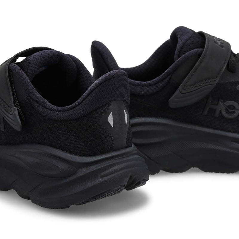 Kids'  Clifton 10 Performance Sneaker - Black/Black