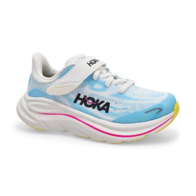 Baskets de performance CLIFTON 10, givre/bleu azur, filles