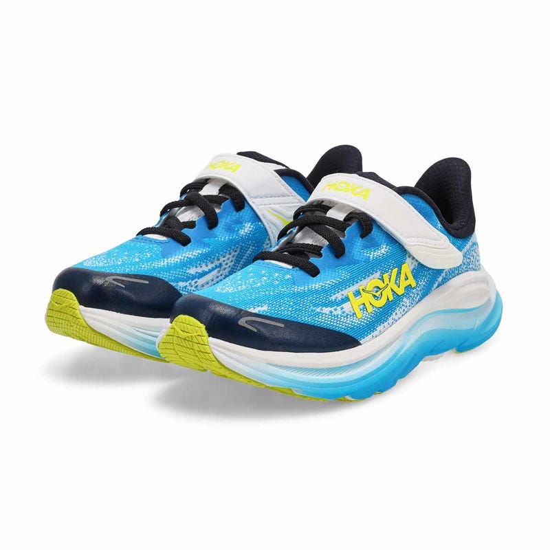 Kids'  Clifton 10 Performance Sneaker - Frost/Black