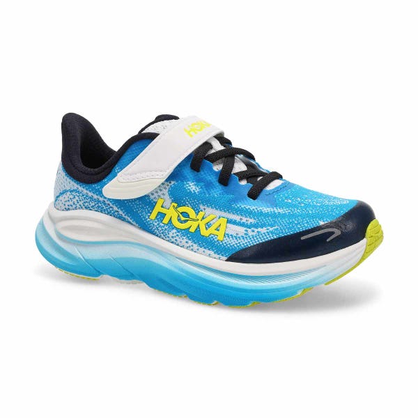 Kids'  Clifton 10 Performance Sneaker - Frost/Black