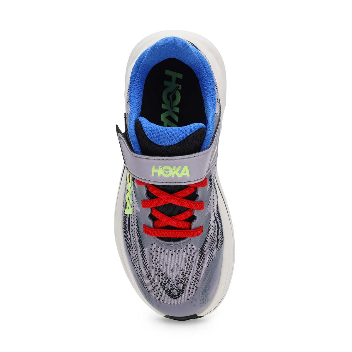 Baskets de performance CLIFTON 10, gris brumeux/noir, enfants