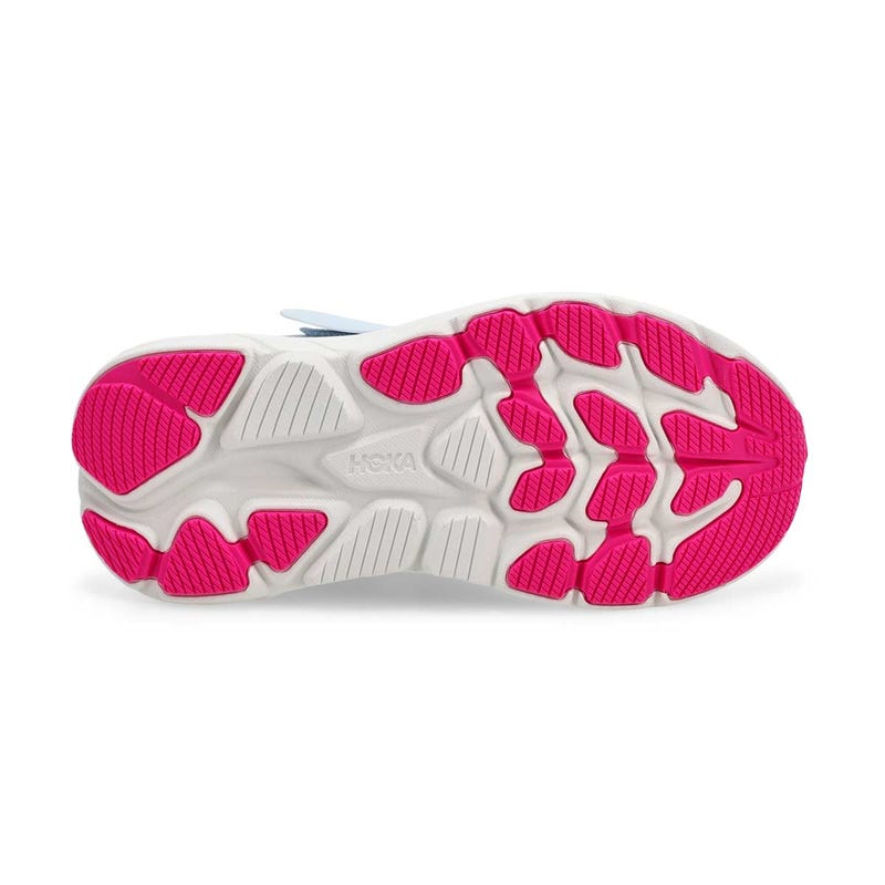 Kids'  Clifton 10 Performance Sneaker - Overcast/Neon Draginfruit