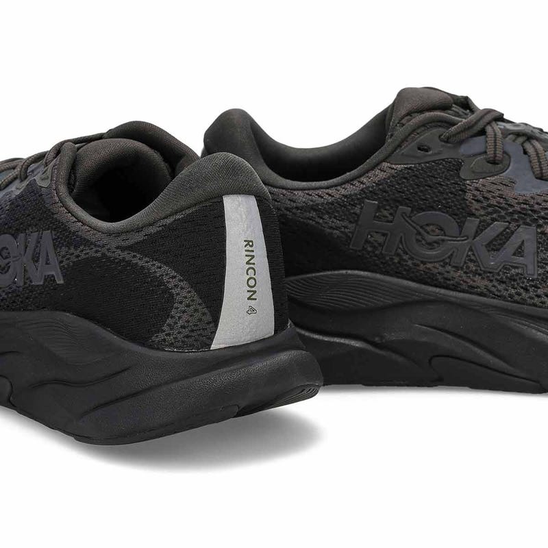 Kids'  Rincon 4 Lace Up Performance Sneaker - Black/Black