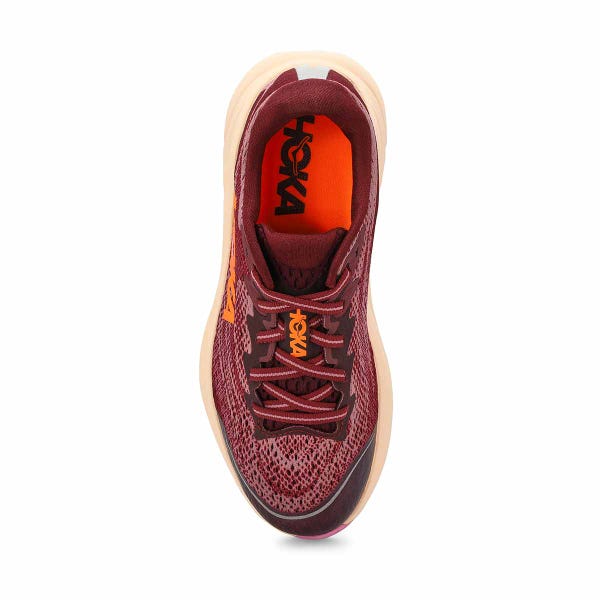 Girls'  Rincon 4 Lace Up Performance Sneaker - Black Cherry/Classic Mauve