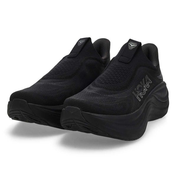 Men's Skyward Laceless Slip On Performance Sneaker - Black/Black