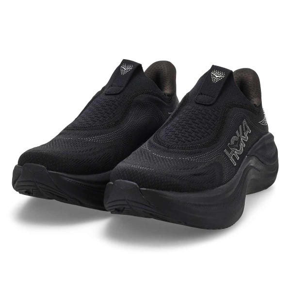 Women's Skyward Laceless Slip On Performance Sneaker - Black/Black