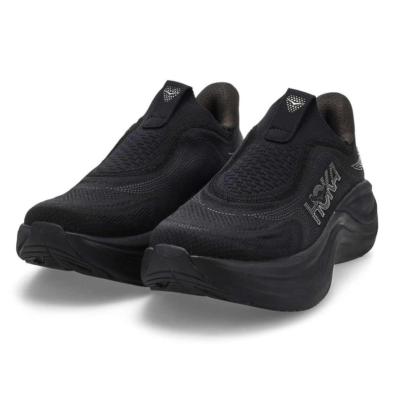 Women's Skyward Laceless Slip On Performance Sneaker - Black/Black