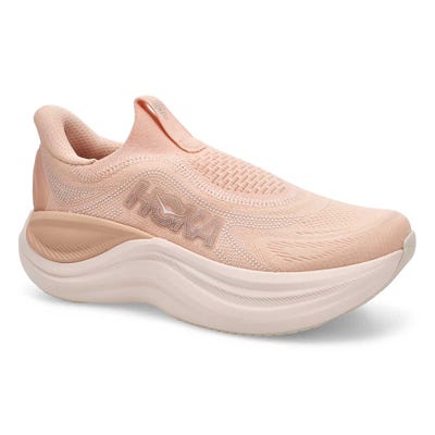 Lds Skyward Laceless Slip On Performance Sneaker - Rose Latte/Rose Cream