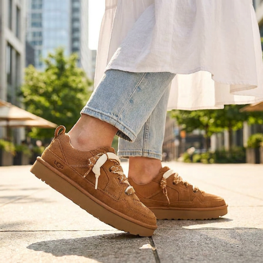 Baskets LO LOWMEL, chtaigne, femmes