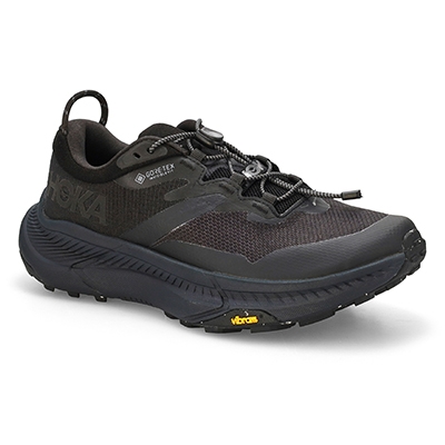 Lds Transport GTX Waterproof Wide Performance Sneaker - Black/Black