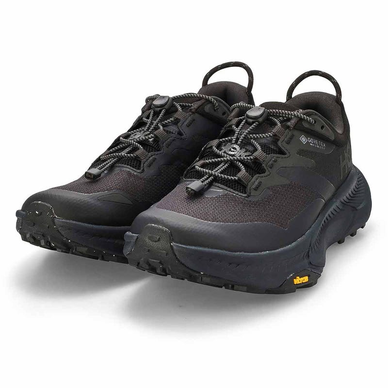 Baskets de performance imperméables TRANSPORT GTX, noir/noir, femmes - LARGE