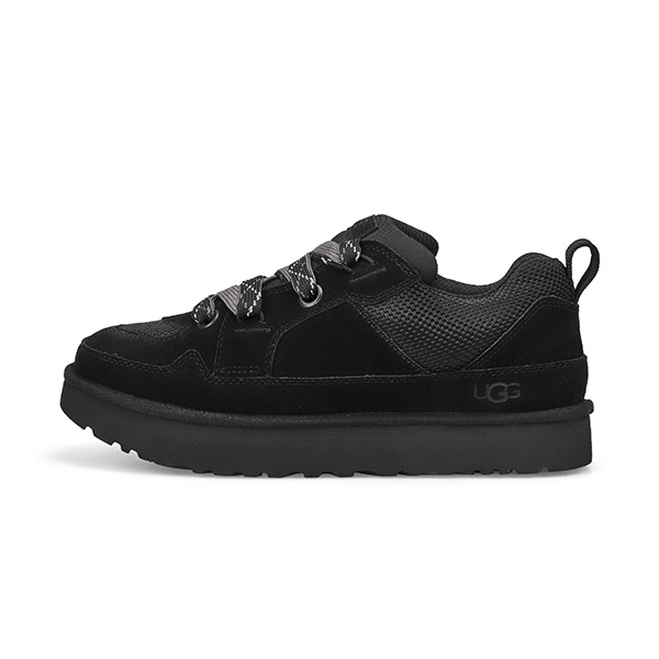 UGG Men's Lo Lowmel Sneaker - Black | SoftMoc.com