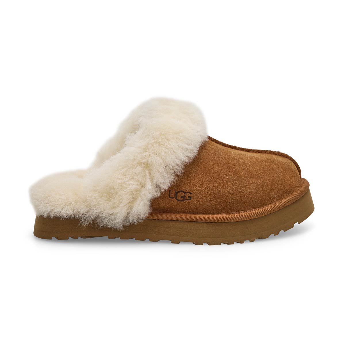 Kids'  Disquette Sheepskin Slipper - Chestnut
