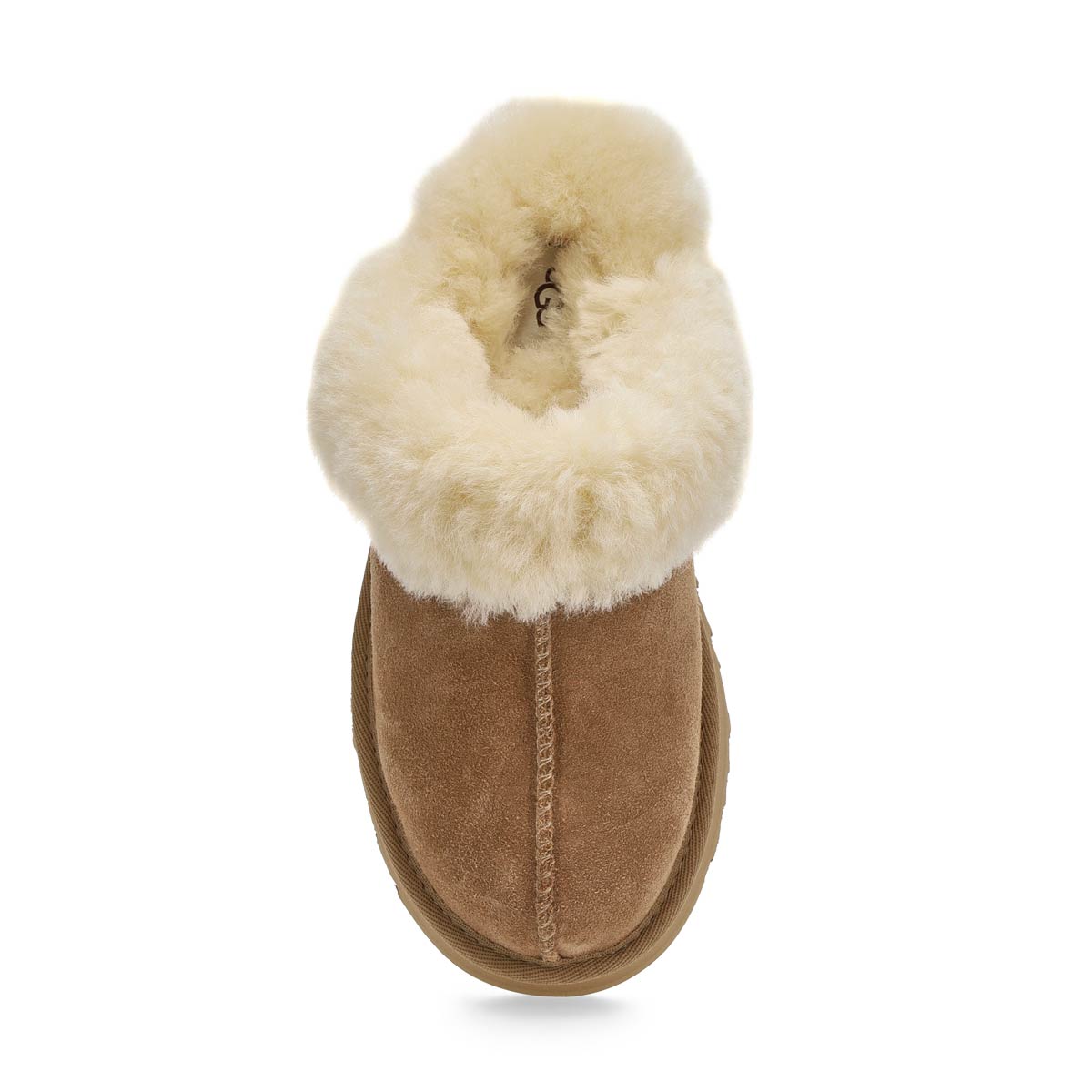 Kids'  Disquette Sheepskin Slipper - Sand
