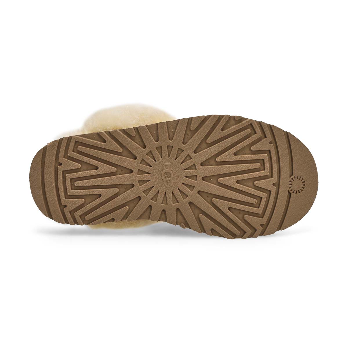 Kids'  Disquette Sheepskin Slipper - Sand