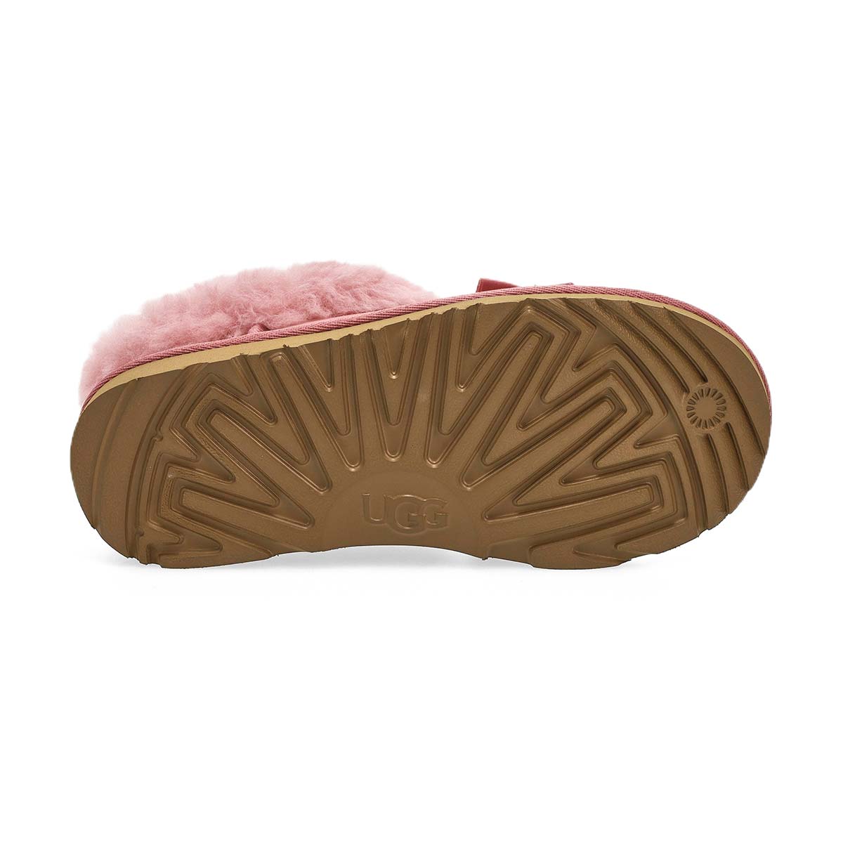 Pantoufle en peau de mouton BAILEY, aube rose, filles