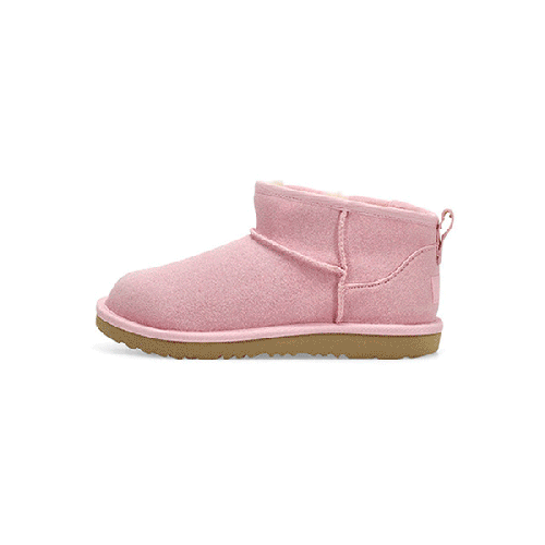 UGG Girls' Classic Ultra Mini Dazzle Sheepsk | SoftMoc.com
