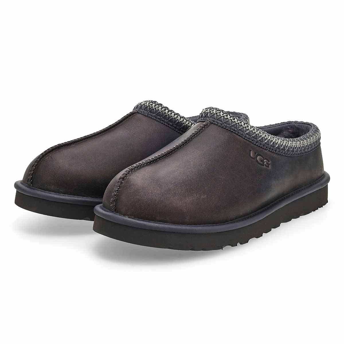 Men's Tasman Era Slipper - Obsidian/Chestnut