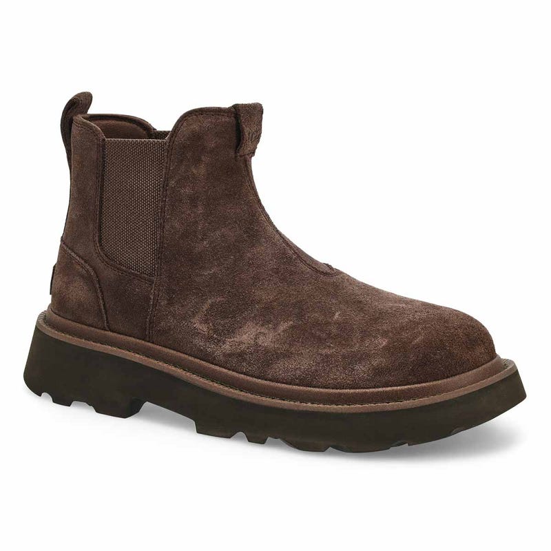 Men's Chelsea Lug Leather Boot - Molasses