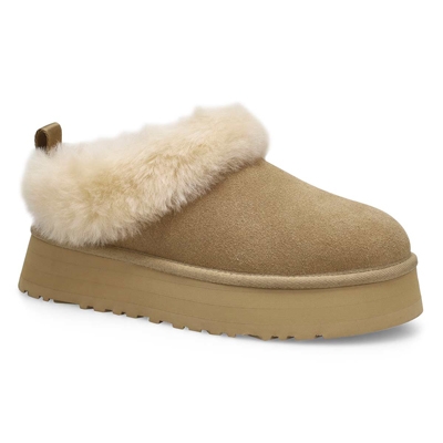 Lds Tazzelle Platform Slipper - Mustard Seed