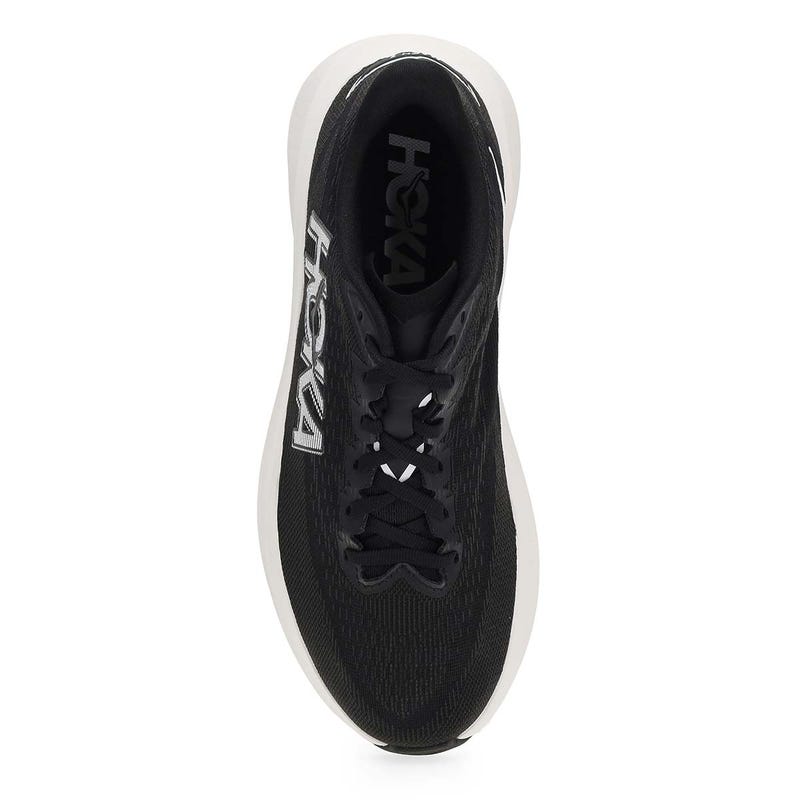 Men's Mach 7 Lace Up Performance Sneaker - Black/W