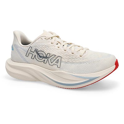 Lds Mach 7 Lace Up Performance Sneaker - Alabaster/Soaring Blue