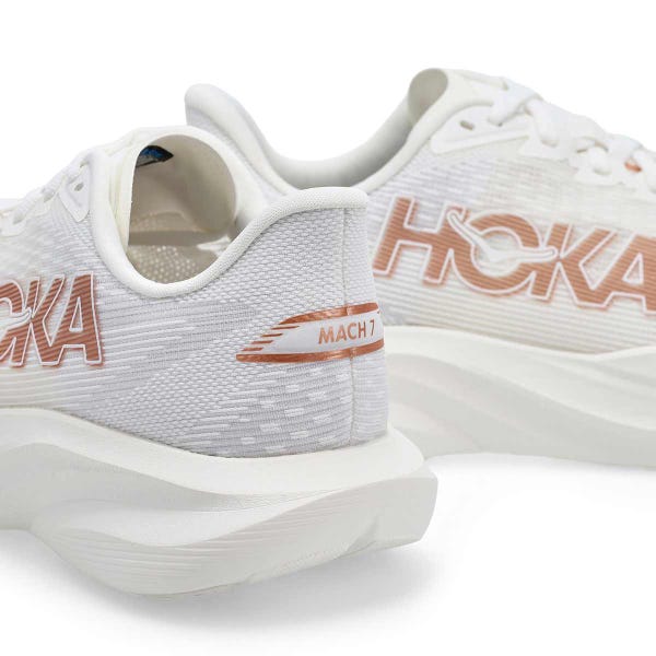 Women's Mach 7 Lace Up Performance Sneaker - Frost/Rose Gold