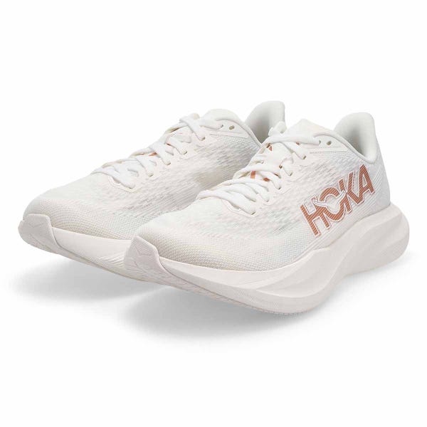 Women's Mach 7 Lace Up Performance Sneaker - Frost/Rose Gold