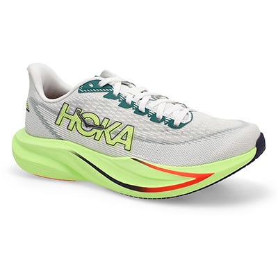 Baskets de performance à lacets MACH 7, givre/yuzu néon, femmes