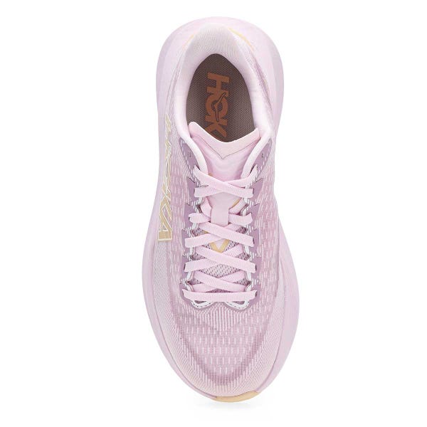 Women's Mach 7 Lace Up Performance Sneaker - Lilac Cream/Tangerine Glow
