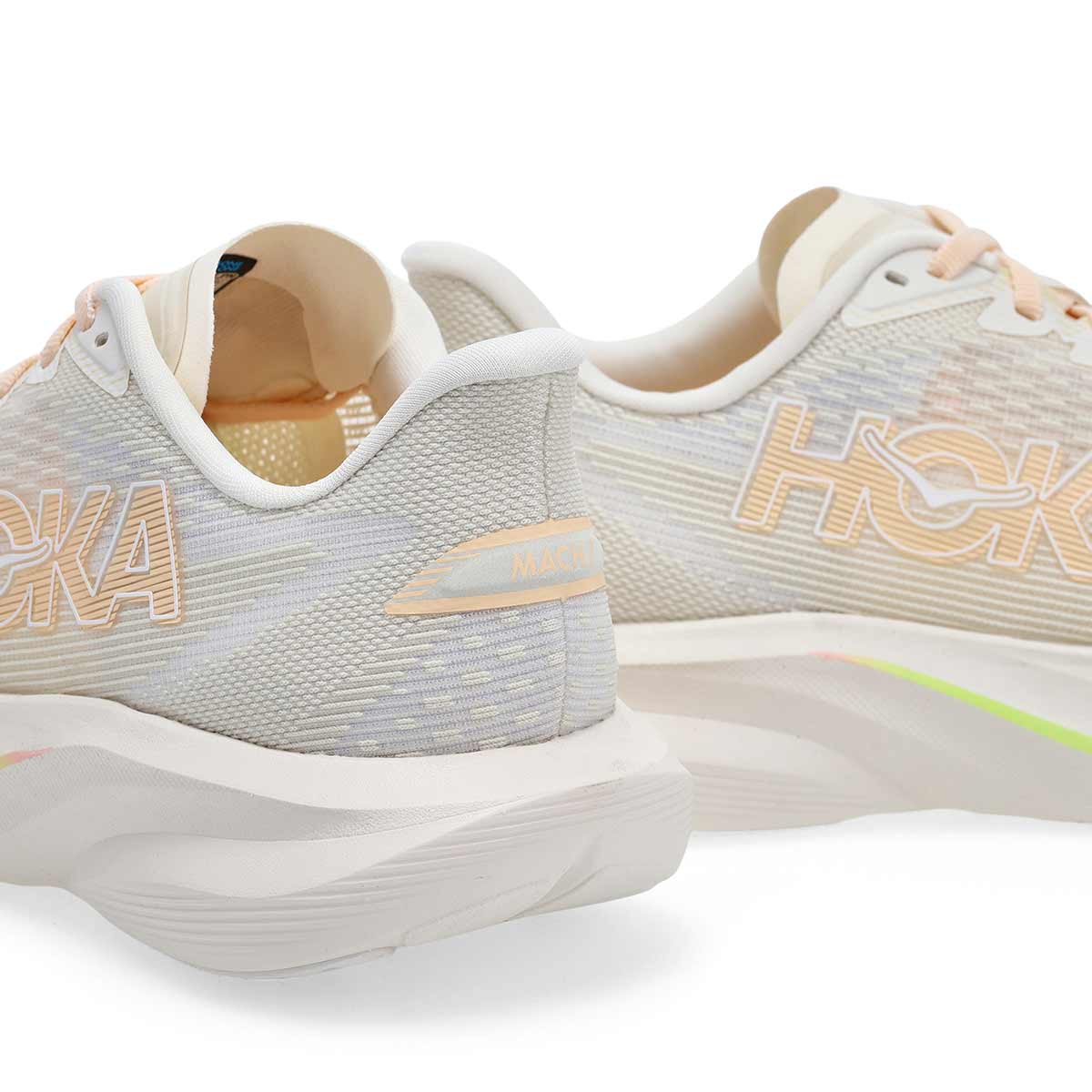 HOKA Women's Mach 7 Performance Sneaker - Oat | SoftMoc.com