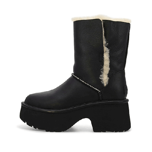 UGG Women's Esmee Leather Platform Boot - Bl | SoftMoc.com